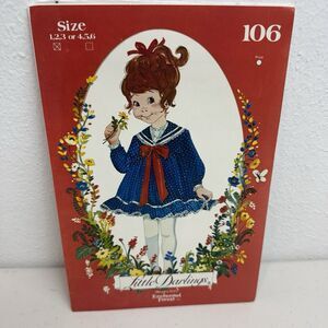 ENCHANTED FOREST #106 LITTLE DARLINGS TODDLERS GIRLS DRESS PATTERN-UNCUT-1-2-3